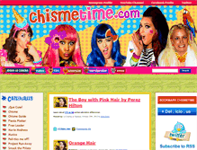 Tablet Screenshot of chismetime.com